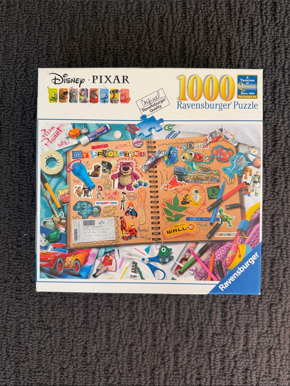 Ravensburger Disney•Pixar 1000-Piece Kids Puzzle - Colorful Characters